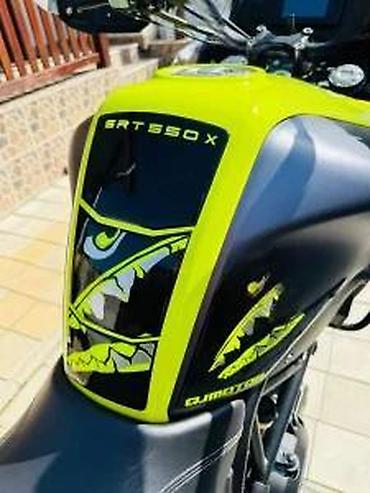 Delovi za motocikle: 3d stikeri qjmotor srt 550x tank pad - 2035 📌 opis: 3d stikeri - — 13