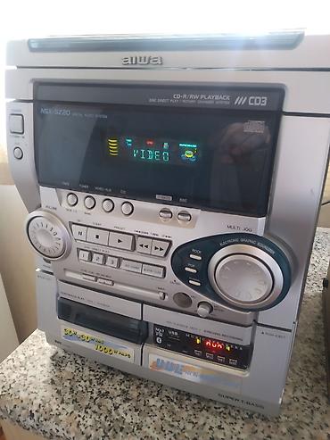 Aiwa musigi mərkəzi dvd LG ikidənə video Panasonic kolonka hamısı lalafo.az -da Aiwa musigi mərkəzi dvd LG ikidənə video Panasonic kolonka hamısı