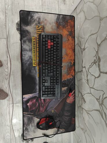 игровые клавиатура: Комплект игровой гарнитуры Коврик 400 × 900, 2 мм толщина