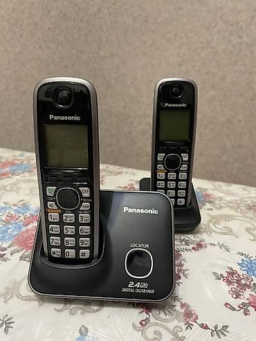 komidin: Stasionar telefon Panasonic, Simsiz, Yeni, Pulsuz çatdırılma — 1