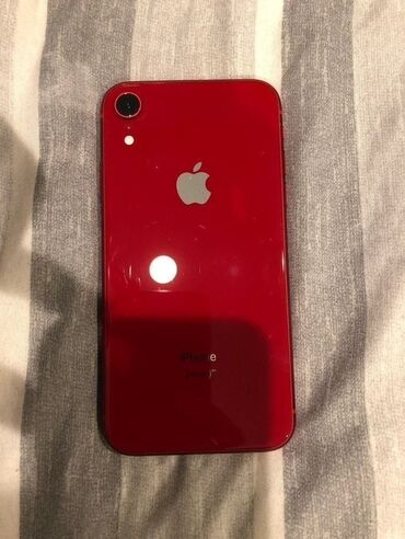 айфон бу хр: IPhone Xr, Б/у, 128 ГБ, Красный, Чехол, 82 %