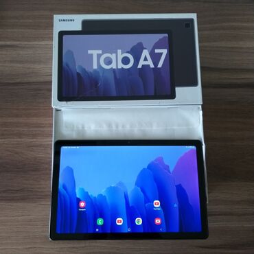 Планшеты: Планшет, Samsung, память 32 ГБ, 10" - 11", 4G (LTE), Б/у, Детский цвет - Серый