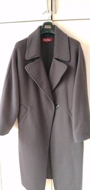 женские длинные пальто: Пальто, Классика, Осень-весна, Кашемир, Длинная модель, Двубортная модель, 3XL (EU 46), 4XL (EU 48)