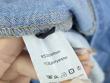 overalls: Denim, Ogrodniczki damskie, rozmiar L — 6