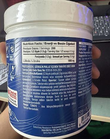 İdman qidaları: Protein OCN Citrulline Malate tozu Tezedi agzi baglidi - Tərkib — 2