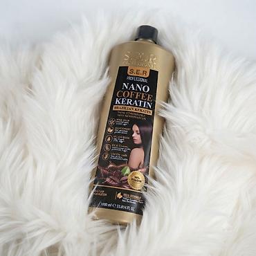 herman green coffee plus chrome: Saç maskası Keratin Hər növ saçlar üçün — 1