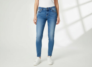 jeans with crosses: Jeanswear, Jeans for women, size XS
