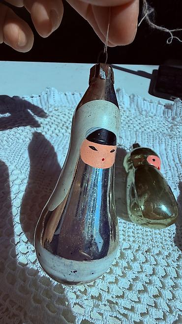 şaxta baba oyuncagi: Редкие советские стеклянные ёлочные игрушки СССР — коллекционный лот — 2
