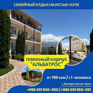 туры в иссык куль из оша: Номер, Альбатрос ЦО Альбатрос, Бостери, Детская площадка, Парковка, стоянка, Охраняемая территория