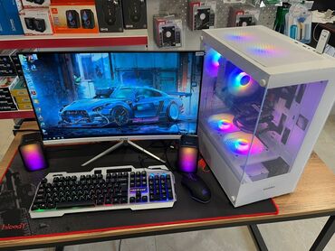 Настольные ПК и рабочие станции: Компьютер, ядер - 24, Игровой, Новый, HDD + SSD