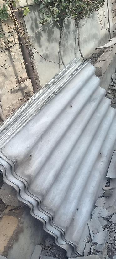 dam örtükləri: Dalğalı şifer lövhələr - Material: dalğalı şifer (sement əsaslı, boz — 3