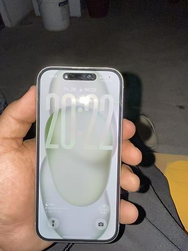 Техника и электроника: IPhone 15, Б/у, 128 ГБ, Зеленый, Кабель, 87 % — 6