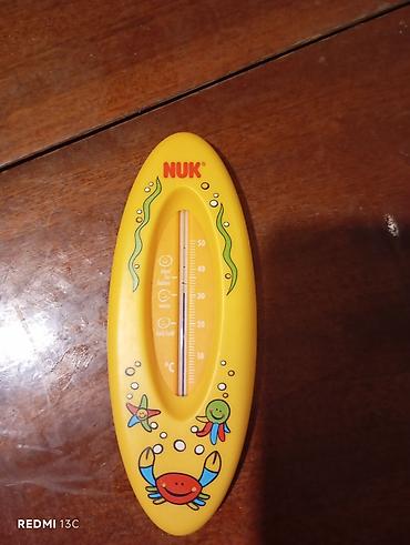 NUK vanna termometri – körpələr üçün suyun temperaturunu təhlükəsiz və