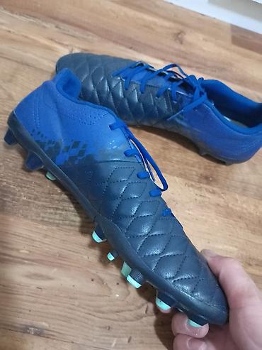 Kopačke: Fudbalske kopačke – plavo/tamno siva kombinacija - Tip: kopačke sa — 12