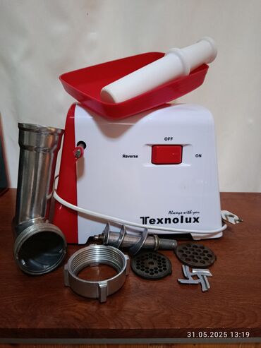 soyuduçu et: Ət çəkən maşın Texnolux, Revers ilə