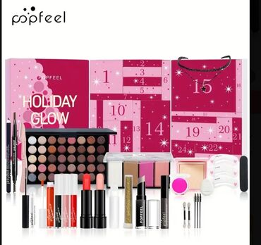 uz ucun roller: Popfeel brendinin "Holiday Glow" seriyasından bu kosmetik dəst
