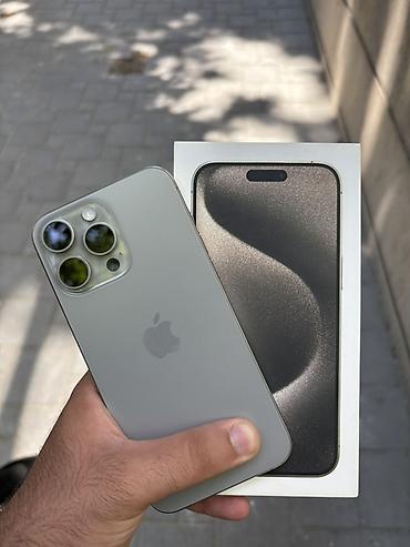 IPhone 15 Pro Max, Natural Titanium lalafo.az -da IPhone 15 Pro Max, Natural Titanium