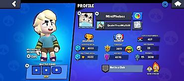 Meta Quest 2: Аккаунт Brawl Stars - Ник: MiniPhobos, тэг #2JROV9CRV - Трофеи — 1
