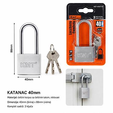KMT Četvrtasta brava 40 mm – Kmt style (SKU: 9367735, EAN: ) Opis: -