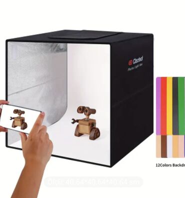 el blenderi: Foto Studiya İşıq Qutusu - Peşəkar Mini Studio Ölçü: 40x40 sm