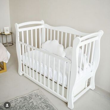 детская кроватка цвет белый: Кровать-трансформер, Новый