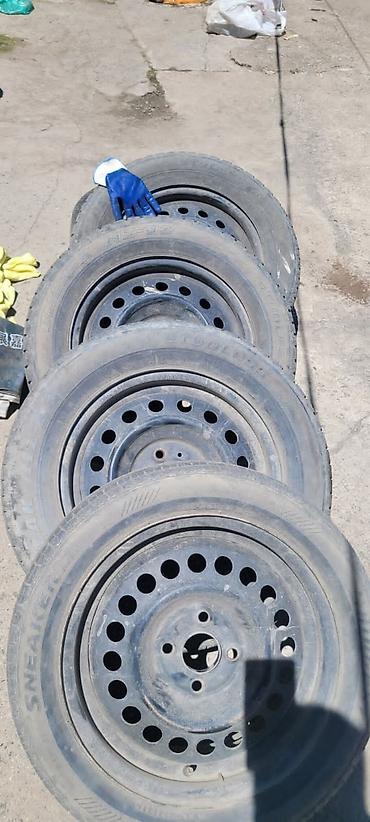 r15 100: Комплект из 4 стальных дисков с шинами R15. Характеристики по — 1