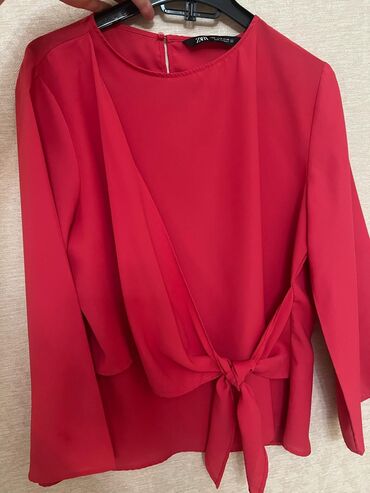 baki moda evi ziyafet geyimleri: Zara, M (EU 38), rəng - Qırmızı
