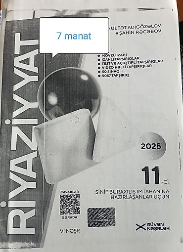 Testlər: Kitablarin hamisini birlikde alsaniz 3 manatdan hesablanir heresi🙏🏻 — 6