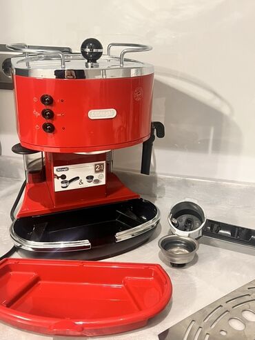 Qəhvə maşınları: Qəhvə maşını Delonghi, Yarımavtomat, Kapuçinator ilə, İşlənmiş — 5