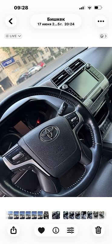 g comp: Toyota Land Cruiser Prado: 2019 г., Внедорожник — 7