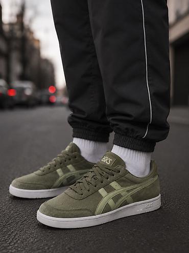 барсовка асикс: Мужские кроссовки, 41.5, Asics, Б/у, цвет - Зеленый, Самовывоз, Платная доставка — 1