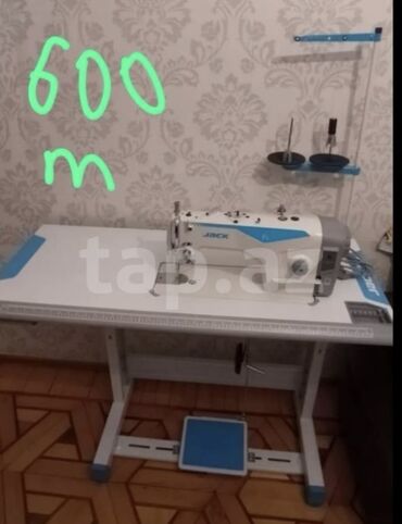 sederek ticaret merkezi tikiş maşınları: Tikiş maşını Jack, İşlənmiş,Overlok, 4 saplı, Ünvandan götürmə