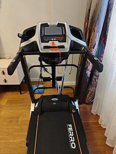 dj controller az: Ferro Fitness Equipment qaçış trenajoru - Elektrikli qaçış bandı — 4