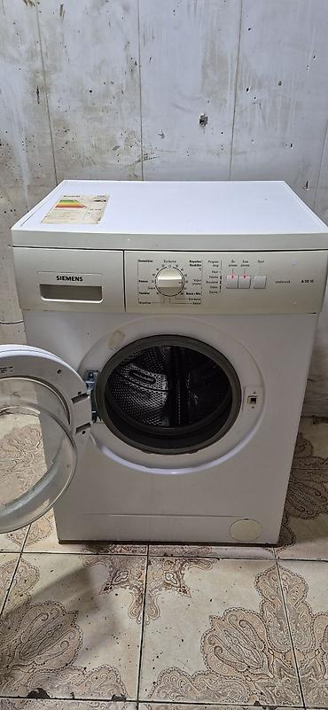 Məişət texnikası: Paltaryuyan maşın Siemens, 6 kq, İşlənmiş, Avtomat, Qurutma var, Ödənişli çatdırılma — 2