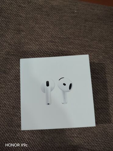 География: Беспроводные (Bluetooth) Наушники, Apple, цвет - Белый