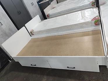 bunk bed: Новые односпальные кровати с ящиками из российского материала размер — 4