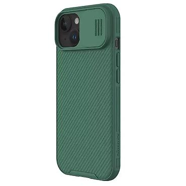 Maske i futrole za telefone: Maska Nillkin CamShield Pro za iPhone 15 Plus 6.7 zelena. Uz brzu — 3