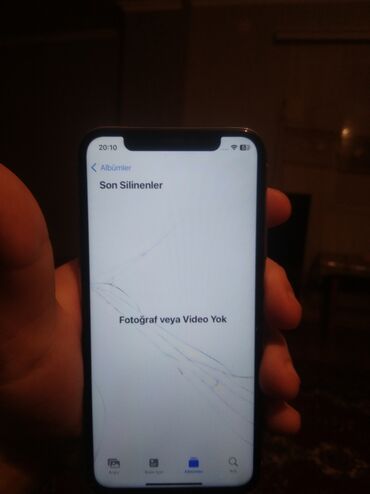 Apple iPhone: IPhone X, 64 GB, Ağ, Face ID, Sənədlərlə