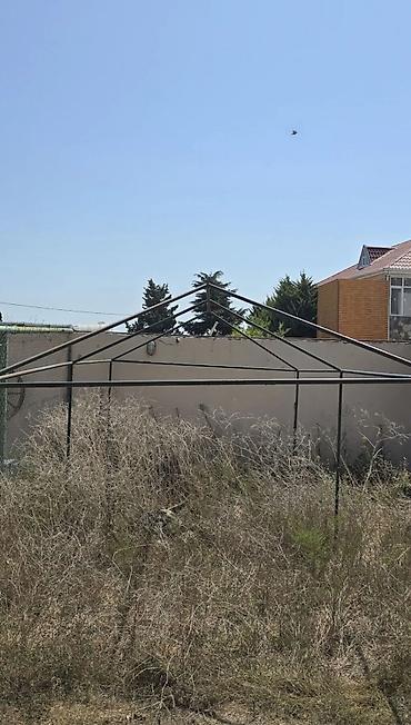 Metall çadır/üst örtük karkası - Material: qalın divarlı metal
