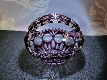 Kante: Korpa rucni rad,Nachtmann kristal,led kristal Nemacka iz 70ih — 4