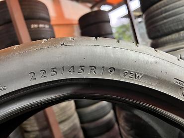 stud 100: Шины 225 / 45 / R 19, Лето, Б/у, Комплект, Германия, Dunlop — 4