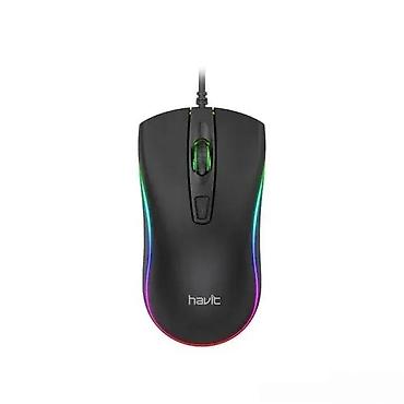duplim: Havit žičani gejming miš sa RGB osvetljenjem - Ergonomski simetričan — 1