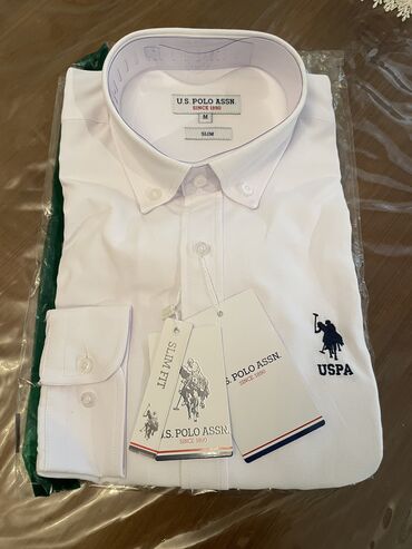 dini koynek: Köynək, U.S. Polo Assn, M (EU 38), rəng - Ağ