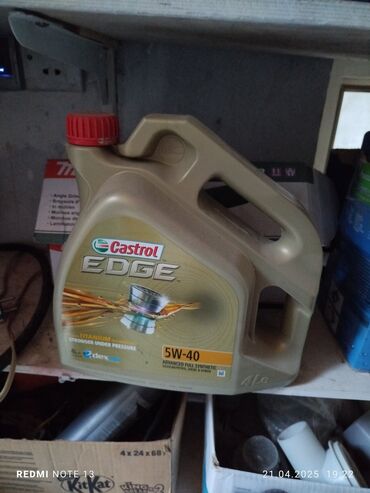 Mühərrik yağları: Castrol, 4 l, 5w40
