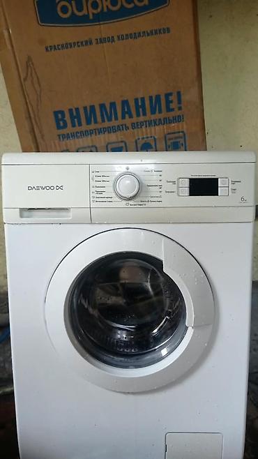 Стиральная машина Daewoo, фронтальная загрузка 6 кг. Основные