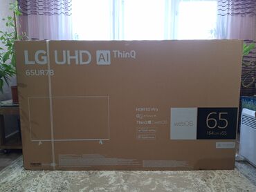 lg flatron: Продаю LED 4K ТВ LG 65UR7800(165см) Smart TV(интернет), Wi-Fi