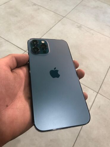 чехол на айфон х: IPhone 12 Pro Max, Б/у, 128 ГБ, Blue Titanium, Чехол, 88 %