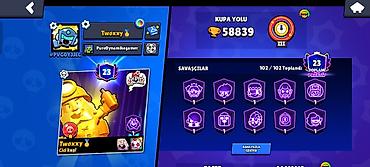 qara halilə: Brawl Stars oyun hesabı – yüksək səviyyəli və zəngin resurslu — 3