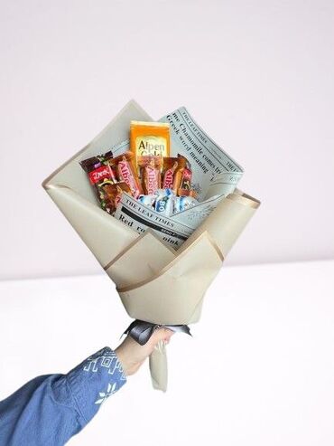 подарок девушке на новый год бишкек: Шоколадный букет