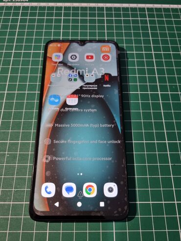 реальному: Xiaomi, A3, Новый, 64 ГБ, цвет - Черный, 2 SIM